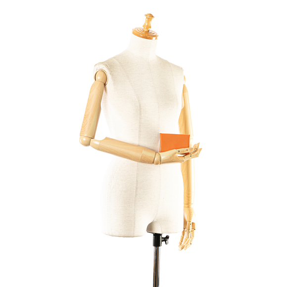 Pre-Loved Hermès Epsom Calvi Card Holder - Picture 9 of 10